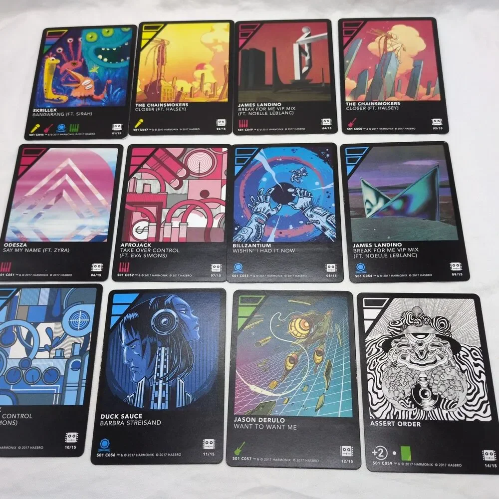 (50) *Incomplete* DropMix Base Set Cards